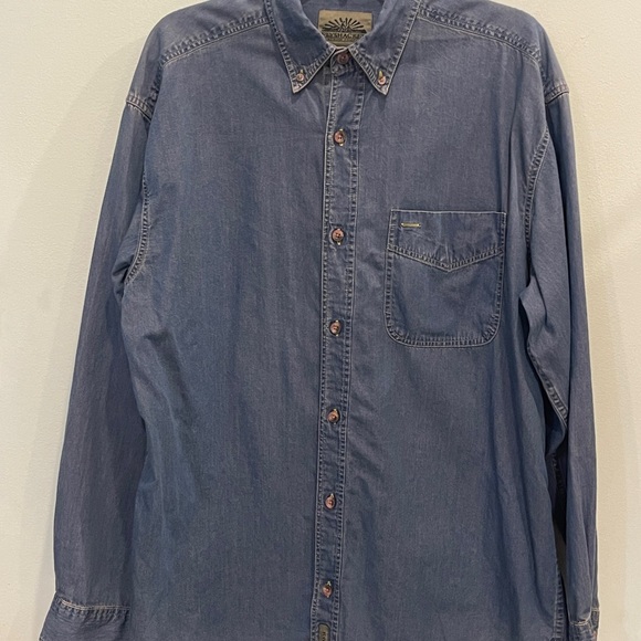 Flyshacker Soft Faded Look Denim Shirt - Picture 8 of 8